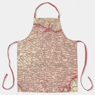 Ohio Road Map Apron