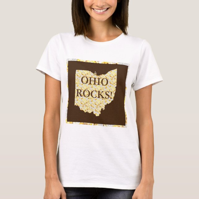 OHIO ROCKS! T-Shirt (Front)