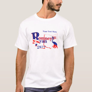 Ohio Romney and Ryan 2012 Tee Shirt Customize It!