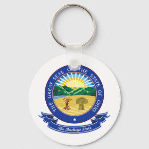 Ohio Seal Keychain