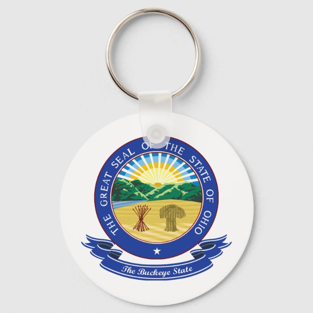 Ohio Seal Keychain (Front)