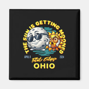Ohio Solar Eclipse Apr 8 2024 Sun Is Getting Moone Magnet