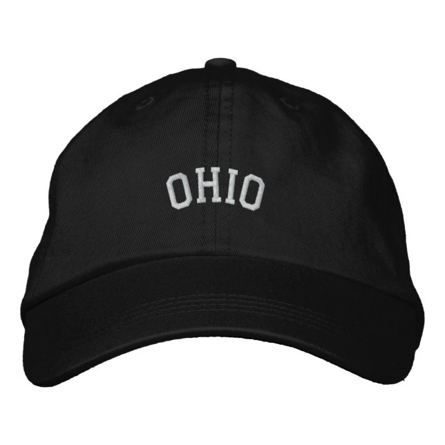 Ohio State Embroidered Embroidered Hat (Front)