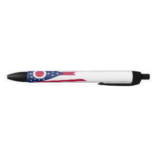Ohio State Flag Blue Ink Pen