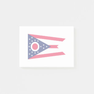 Ohio State Flag Design Decor Post-it Notes