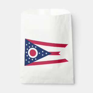 Ohio State Flag Favour Bag