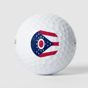 Ohio State Flag Golf Balls
