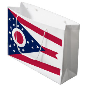 Ohio State Flag Large Gift Bag
