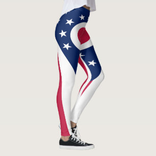 Ohio State Flag Leggings