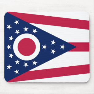 Ohio State Flag Mouse Pad
