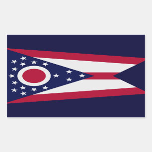Ohio State Flag Sticker