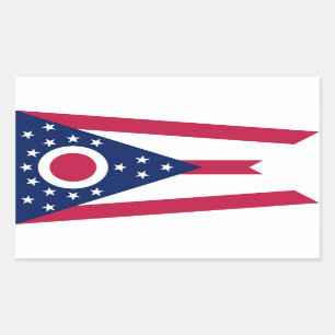 Ohio State flag Sticker