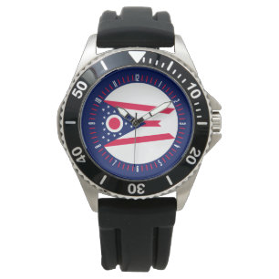 Ohio State Flag Watch Design