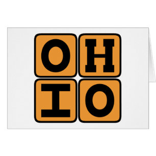 OHIO State Ohioan Buckeye USA Cincinnati Cleveland