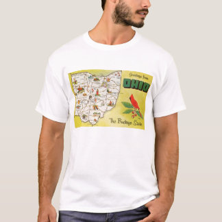 Ohio State Penny Postcard T-Shirt
