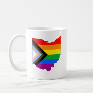 Ohio State Pride LGBTQ Progress Pride Coffee Mug