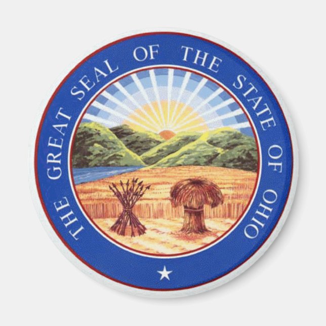 Ohio State Seal Magnet (Front)