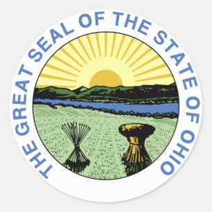 Ohio State Seal Stickers