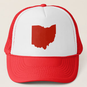 Ohio State Shape Hat
