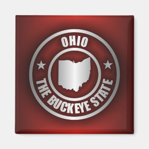 Ohio Steel (Red) Magnet