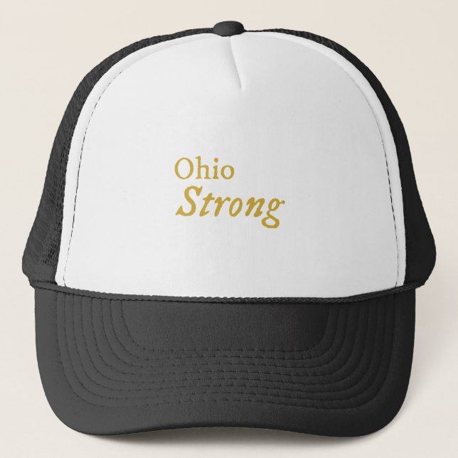 Ohio Strong  Trucker Hat (Front)