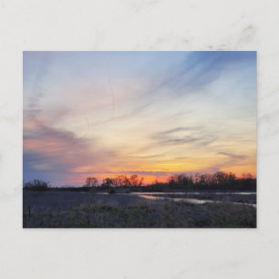 Ohio Sunset Postcard