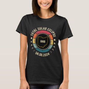 Ohio Total Solar Eclipse 2024 American Totality Ap T-Shirt
