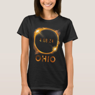 Ohio Total Solar Eclipse April 8 2024 Ohio Solar E T-Shirt