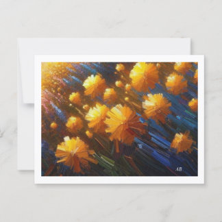 Ohio Yellow Wildflowers,  Postcard