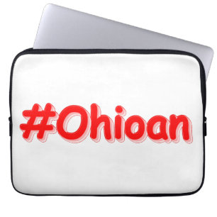 "#Ohioan " Cute Design. Buy Now Laptop Sleeve