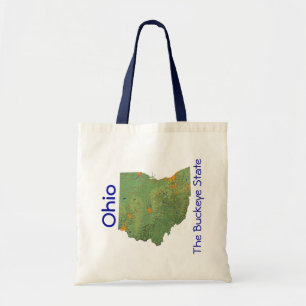 Ohioan Map Bag