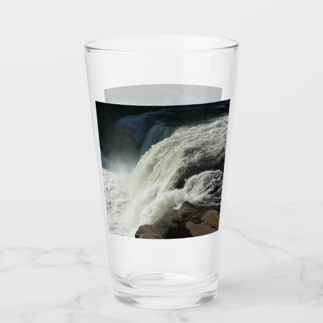 Ohiopyle Falls in Pennsylvania Glass (Front)