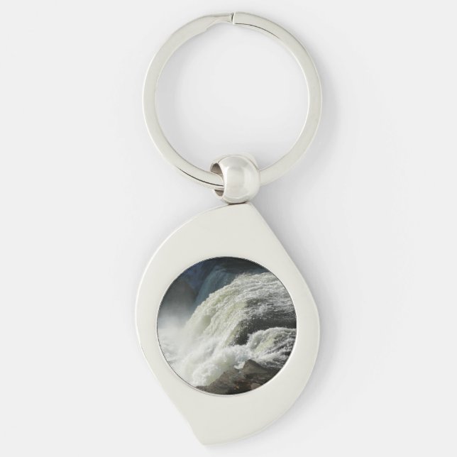 Ohiopyle Falls in Pennsylvania Keychain (Front)