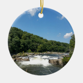 Ohiopyle, Pennsylvania Ceramic Ornament