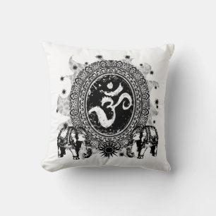Ohm Cameo Throw Pillow