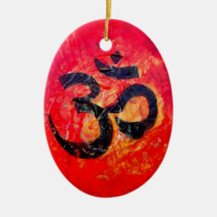 Ohm Ceramic Ornament