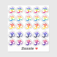 Ohm gradient colour sticker pack