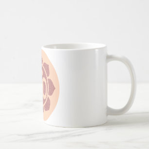 ohm lotus symbol coffee mug