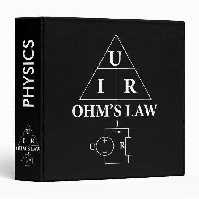 Ohm’s law binder (Front/Spine)