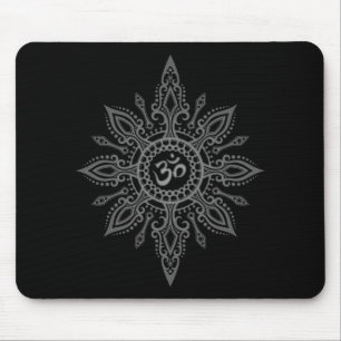 Ohm Star (dark) Mouse Pad
