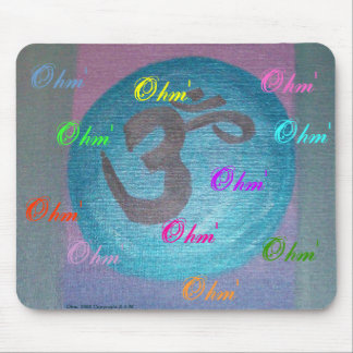 Ohm' yoga power mouse pad