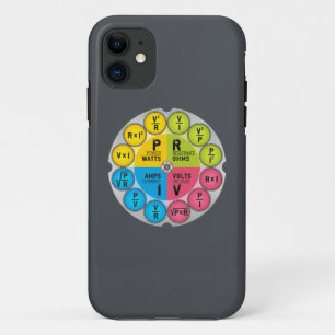 Ohm's Law Circle iPhone 11 Case