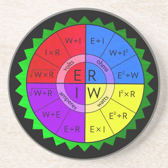 OHM'S LAW COASTER (Front)