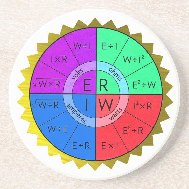 OHM'S LAW-COASTER COASTER (Front)