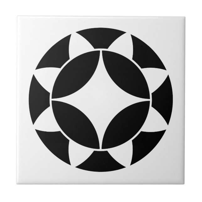 Ohoka echizen-no-kami jomon tile (Front)