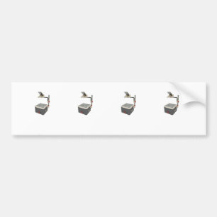 OHP 80s 90s Overhead Projector Bumper Sticker