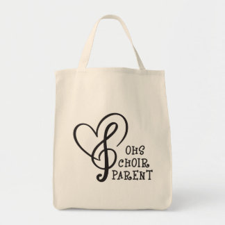 OHSChoir Parent Heart Tote Bag