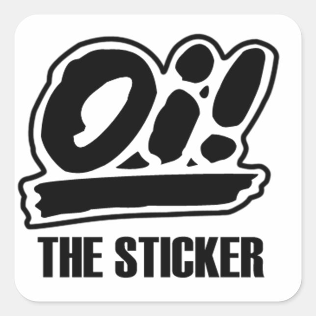 Oi! The Sticker (Front)