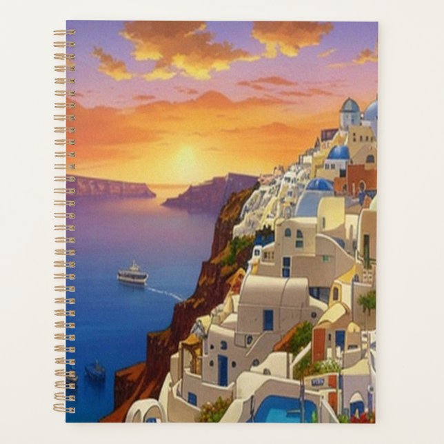 Oia, Santorin, Grèce Art (Devant)