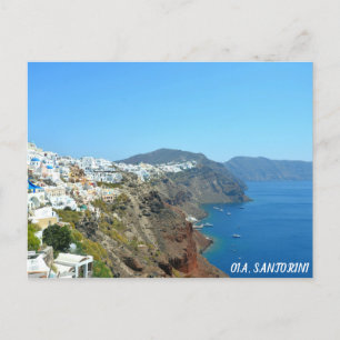 Oia, Santorin paysage Carte postale